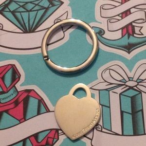 Authentic Tiffany and Company large heart tag